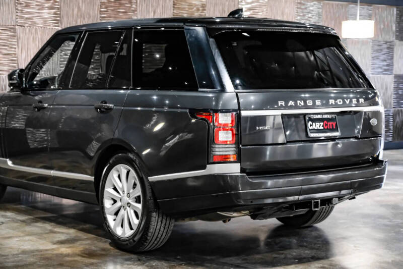 2017 Land Rover Range Rover HSE