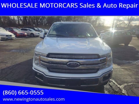 2020 Ford F-150 for sale at WHOLESALE MOTORCARS Sales & Auto Repair in Newington CT