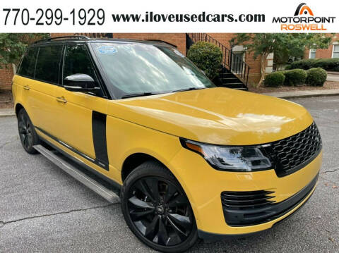 2021 Land Rover Range Rover for sale at Motorpoint Roswell in Roswell GA