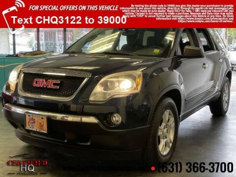 2012 GMC Acadia for sale at CERTIFIED HEADQUARTERS in Saint James NY