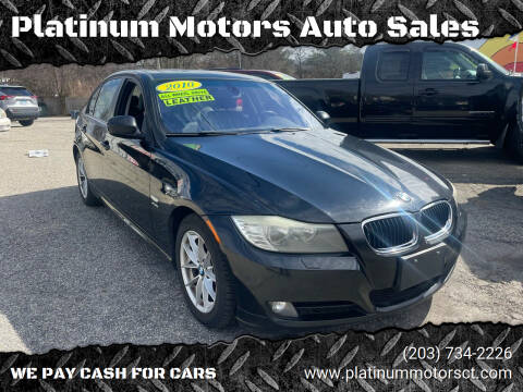 2010 BMW 3 Series for sale at Platinum Motors Auto Sales in Ansonia CT