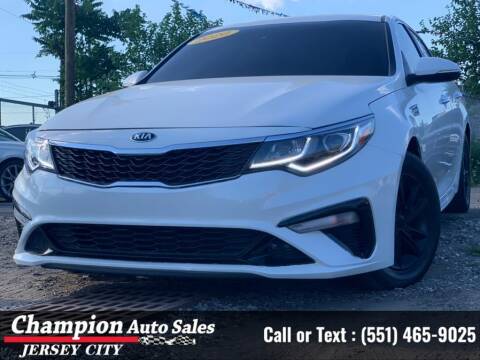 2020 Kia Optima for sale at CHAMPION AUTO SALES OF JERSEY CITY in Jersey City NJ