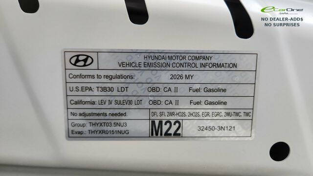 2026 Hyundai Palisade Calligraphy