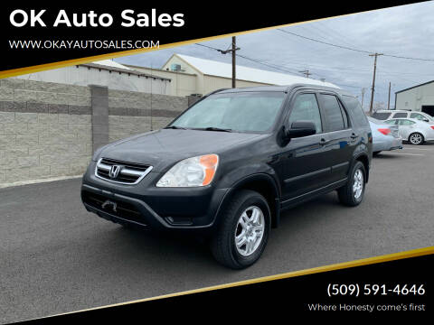 2003 Honda CR-V for sale at OK Auto Sales in Kennewick WA