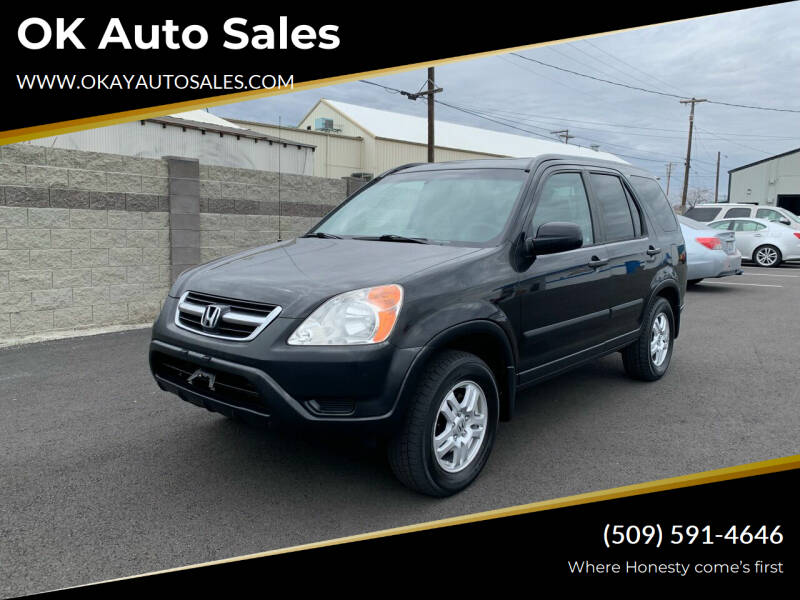 2003 Honda CR-V for sale at OK Auto Sales in Kennewick WA