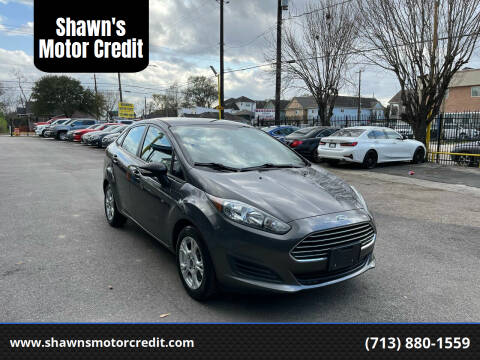 2015 Ford Fiesta for sale at Shawn's Motor Credit in Houston TX