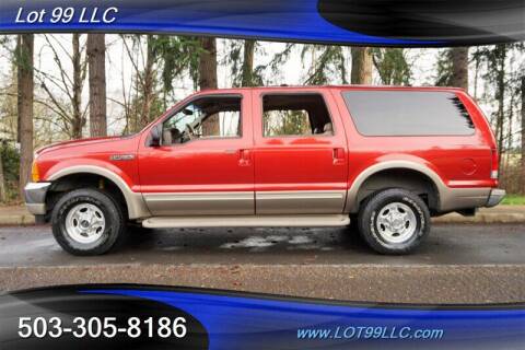 2000 Ford Excursion for sale at LOT 99 LLC in Milwaukie OR