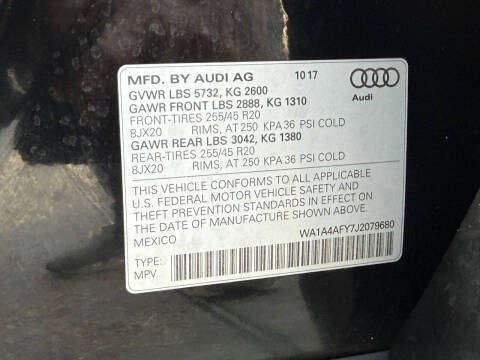 2018 Audi SQ5 3.0T quattro Premium Plus