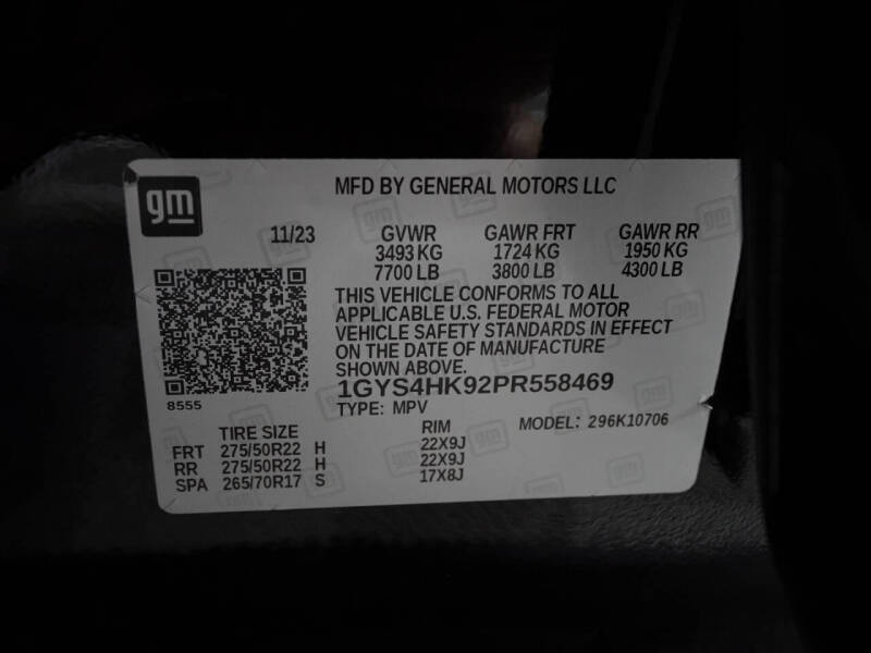 2023 Cadillac Escalade-V