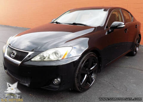 2012 Lexus IS 250 for sale at S.S. Motors LLC in Dallas GA