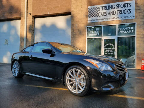 2008 Infiniti G37 for sale at STERLING SPORTS CARS AND TRUCKS in Sterling VA