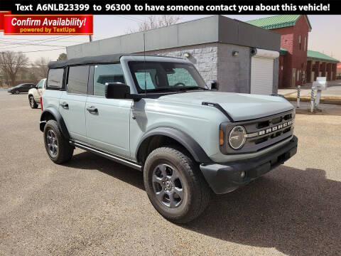 2022 Ford Bronco for sale at POLLARD PRE-OWNED in Lubbock TX