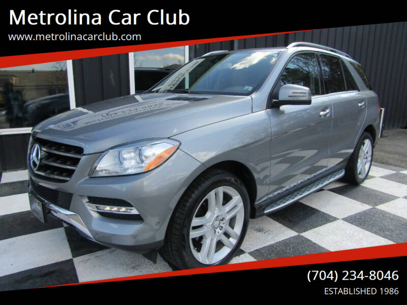 2015 Mercedes-Benz M-Class for sale at Metrolina Car Club in Matthews NC