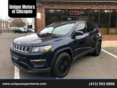 2020 Jeep Compass for sale at Unique Motors of Chicopee in Chicopee MA