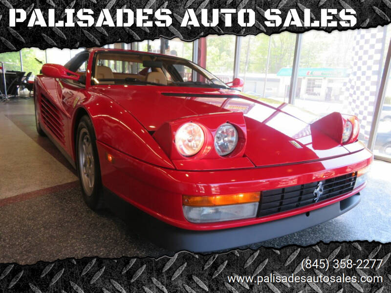 1990 Ferrari Testarossa for sale at PALISADES AUTO SALES in Nyack NY