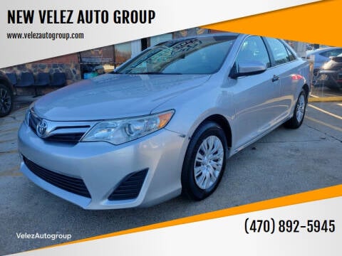 2012 Toyota Camry for sale at NEW VELEZ AUTO GROUP in Gainesville GA