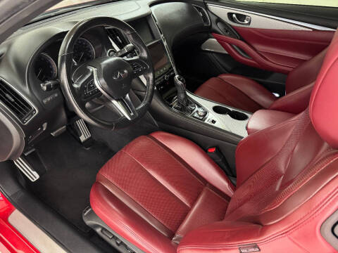 2017 Infiniti Q60 Red Sport 400