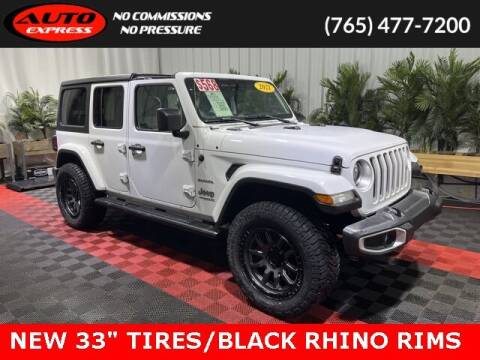 2021 Jeep Wrangler Unlimited for sale at Auto Express in Lafayette IN