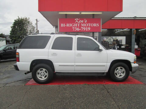 2004 Chevrolet Tahoe for sale at Bi Right Motors in Centralia WA