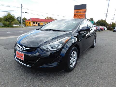 2014 Hyundai Elantra for sale at Cars 4 Less in Manassas VA