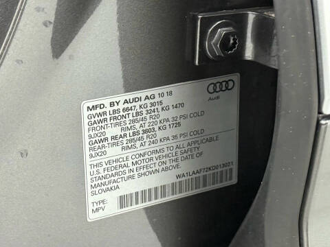 2019 Audi Q7 quattro Premium Plus 55 TFSI