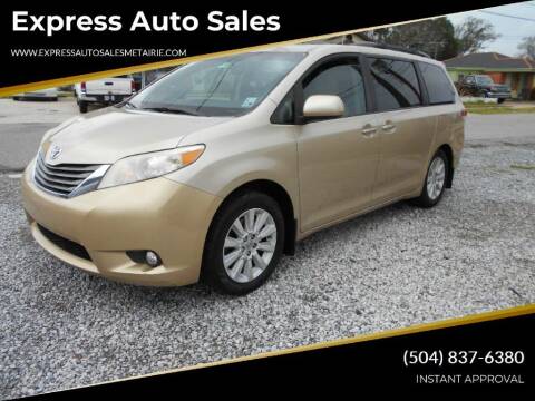 2013 Toyota Sienna for sale at Express Auto Sales in Metairie LA