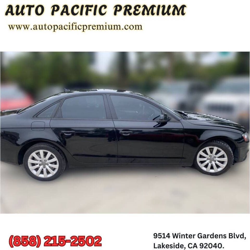 2014 Audi A4 for sale at Auto Pacific Premium in Lakeside, CA