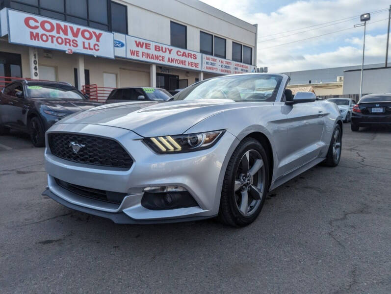 2016 Ford Mustang for sale at Convoy Motors LLC in National City CA