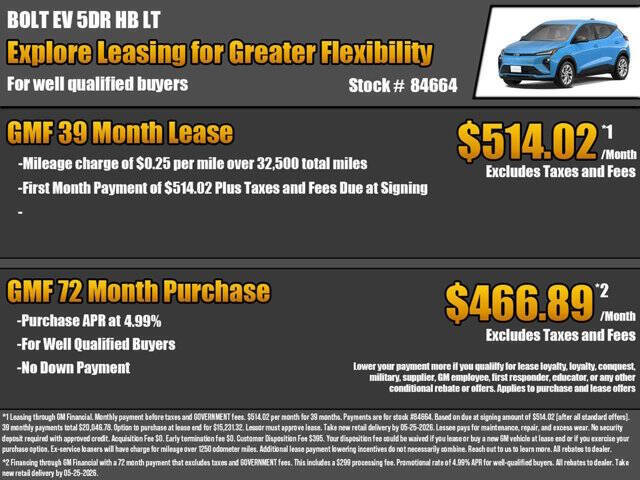 2027 Chevrolet Bolt LT
