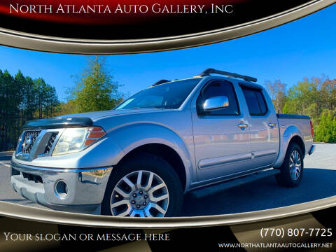 2010 Nissan Frontier for sale at North Atlanta Auto Gallery, Inc in Alpharetta GA