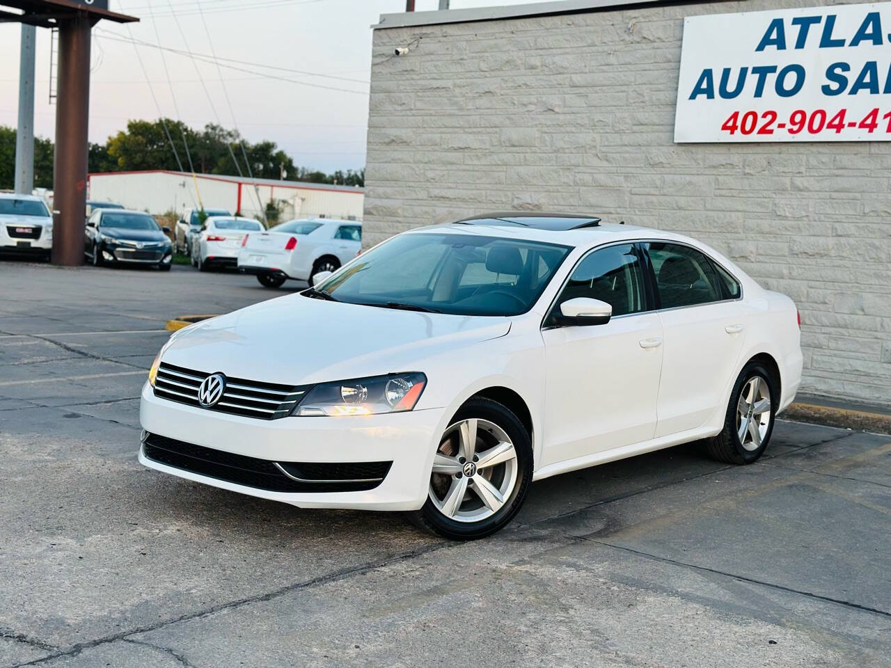 2012 Volkswagen Passat for sale at Atlas Auto Sales LLC in Lincoln, NE