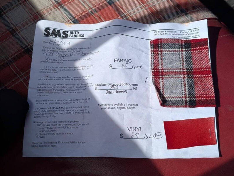 1978 Dodge D150 Pickup