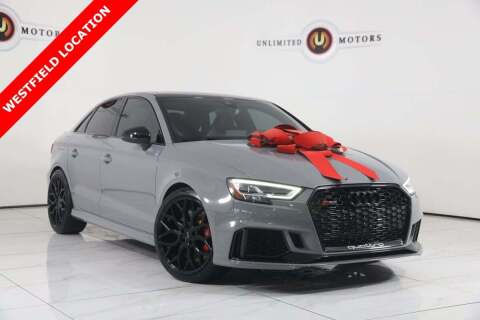 2020 Audi RS 3 for sale at INDY'S UNLIMITED MOTORS - UNLIMITED MOTORS in Westfield IN