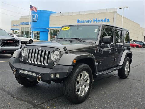 2017 Jeep Wrangler Unlimited for sale at BASNEY HONDA in Mishawaka IN