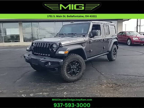 2021 Jeep Wrangler Unlimited for sale at MIG Chrysler Dodge Jeep Ram in Bellefontaine OH