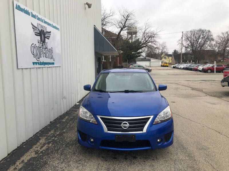 Used 2013 Nissan Sentra SR with VIN 3N1AB7AP7DL795143 for sale in Beardstown, IL