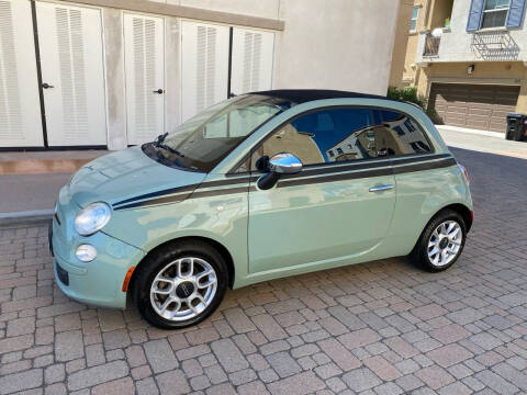 2012 FIAT 500c for sale at California Motor Cars in Covina CA