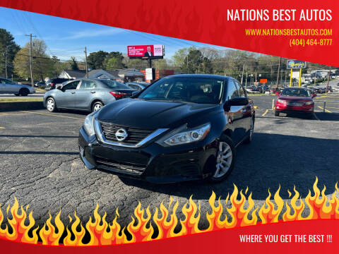 2017 Nissan Altima for sale at Nations Best Autos in Decatur GA