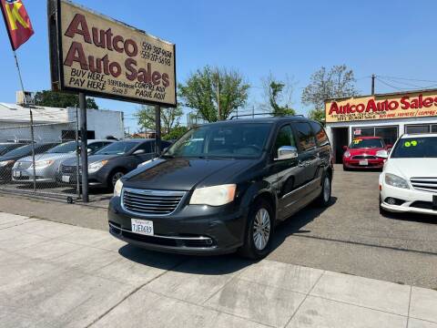 2012 Chrysler Town and Country for sale at AUTCO AUTO SALES in Fresno CA