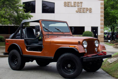 1978 Jeep CJ-7 for sale at SELECT JEEPS INC in League City TX