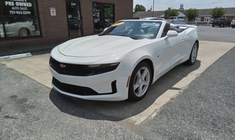 2020 Chevrolet Camaro for sale at Bankruptcy Car Financing in Norfolk VA