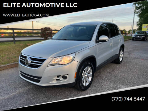 2010 Volkswagen Tiguan for sale at ELITE AUTOMOTIVE LLC in Alpharetta GA