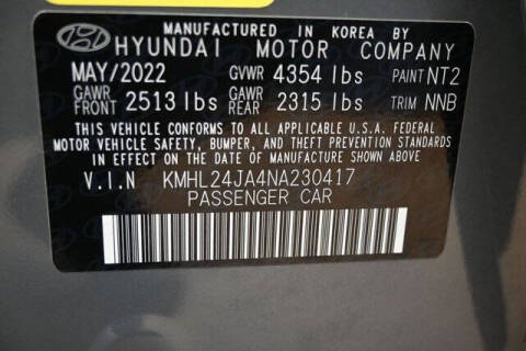 2022 Hyundai Sonata