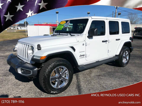 2020 Jeep Wrangler Unlimited for sale at Ancil Reynolds Used Cars Inc. in Campbellsville KY