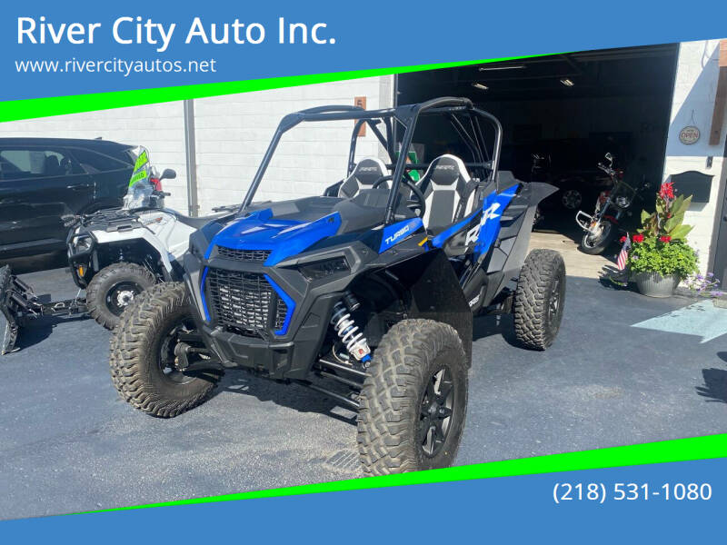 2021 Polaris RZR Turbo S for sale at River City Auto Inc. in Fergus Falls MN