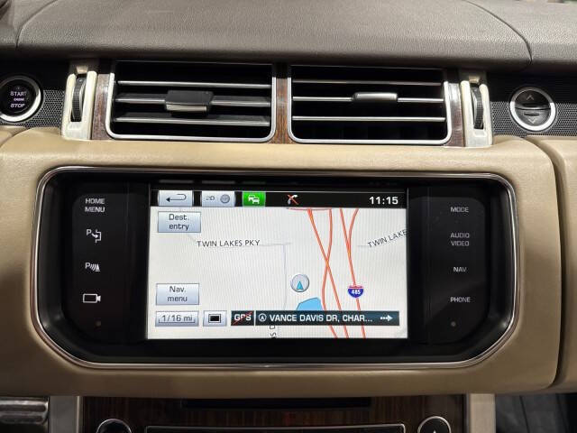 2015 Land Rover Range Rover Supercharged