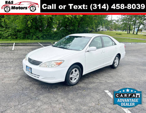 2004 Toyota Camry for sale at E & S MOTORS in Imperial MO