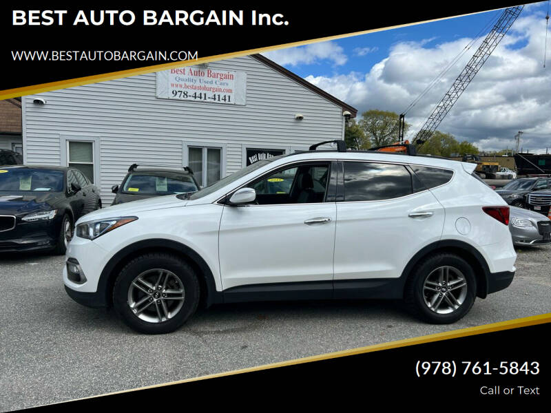 2018 Hyundai Santa Fe Sport for sale at BEST AUTO BARGAIN inc. in Lowell MA