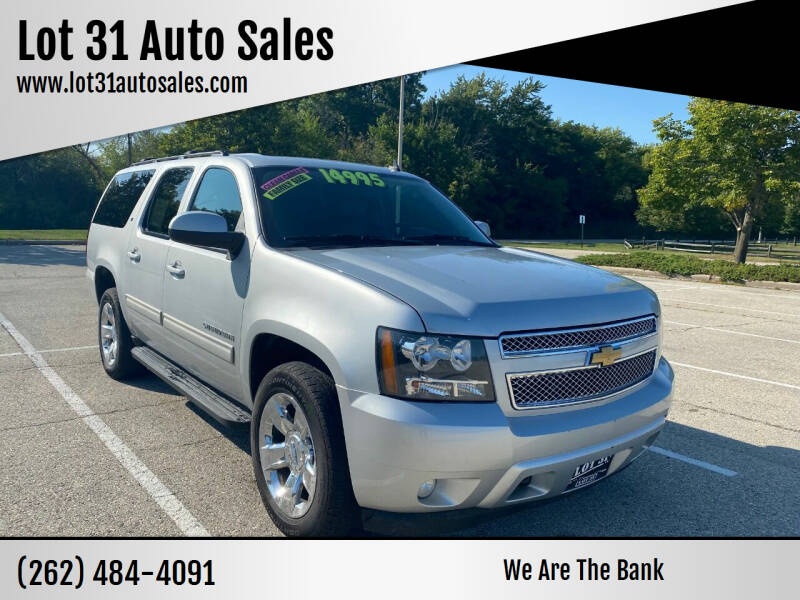 2013 Chevrolet Suburban for sale at Lot 31 Auto Sales in Kenosha WI