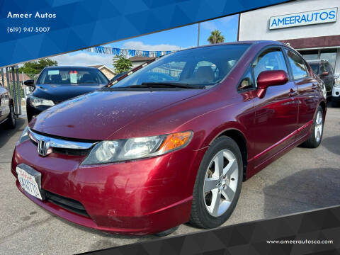 2007 Honda Civic for sale at Ameer Autos in San Diego CA